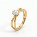 Criss-Cross Ring - Oval 2ct