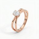 Criss-Cross Ring - Oval 2ct