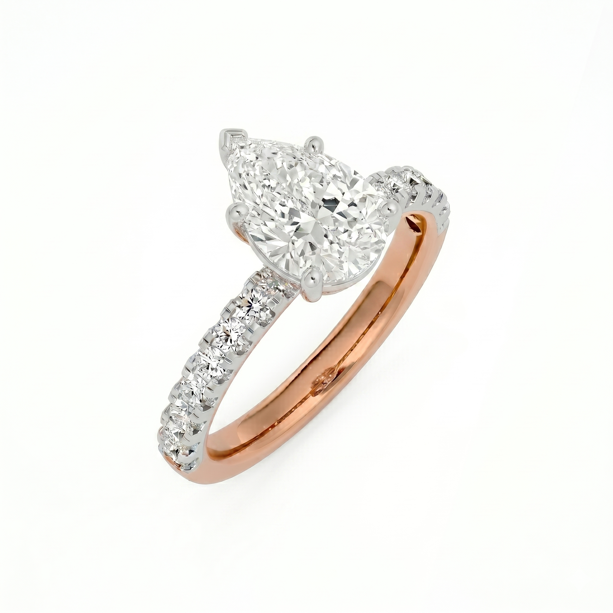 Elara Ring - Pear 1ct
