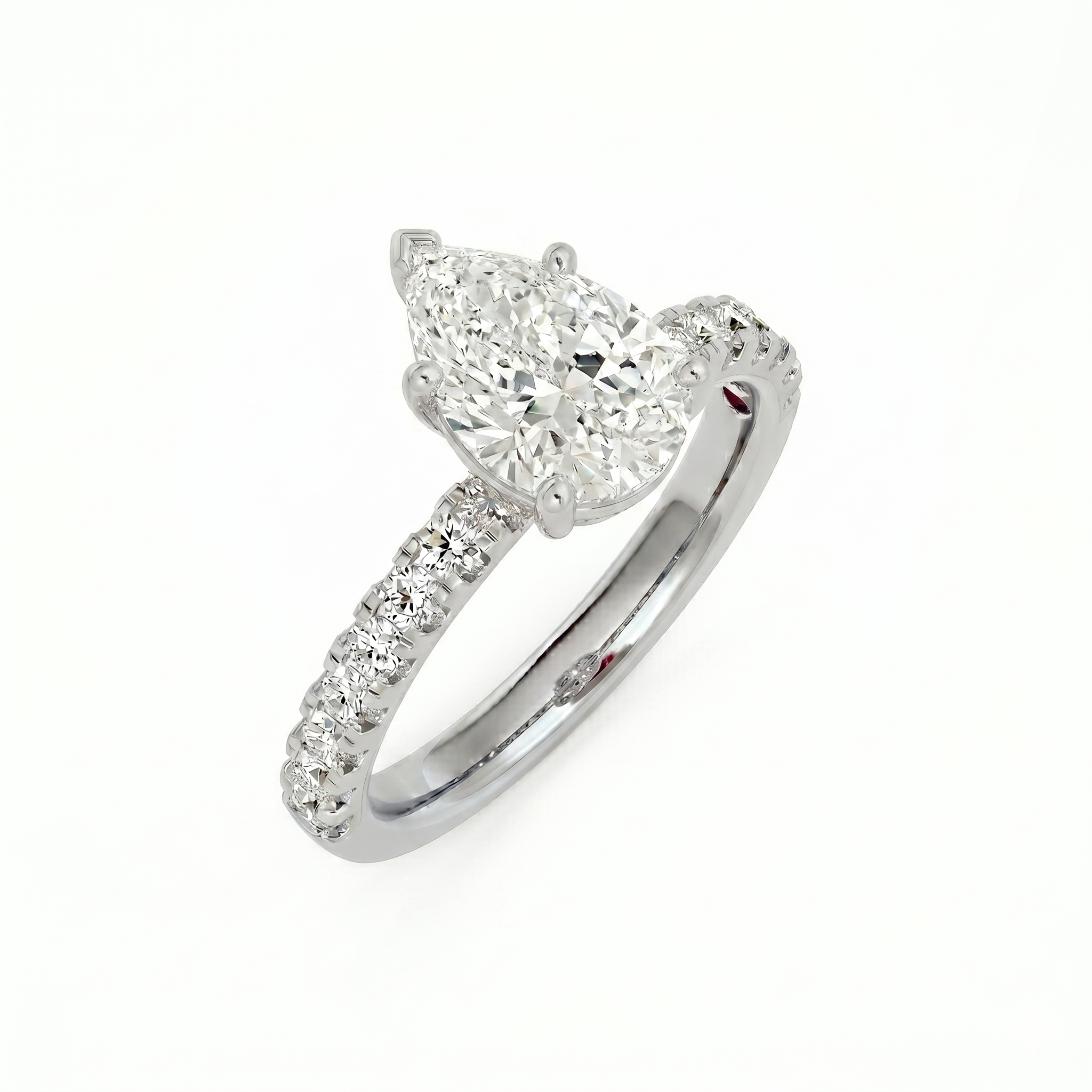 Elara Ring - Pear 1ct