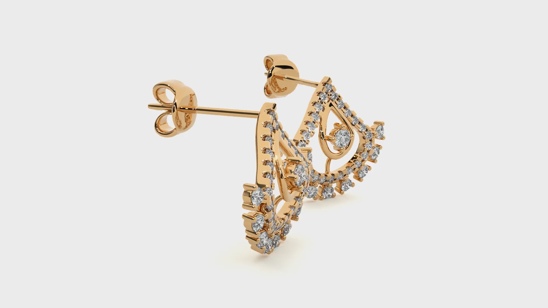 Peacock Grace Earrings
