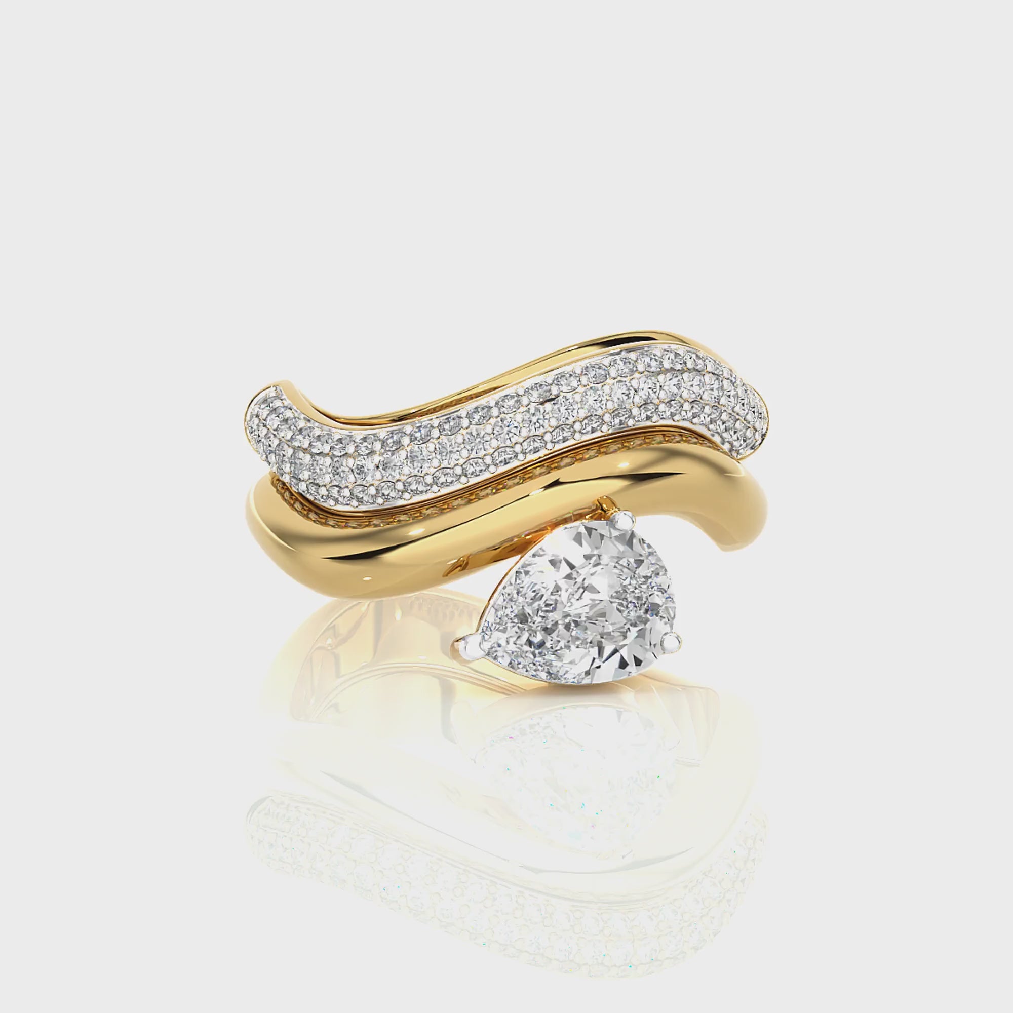 Whispers of Venus - 1.1 pear diamond
