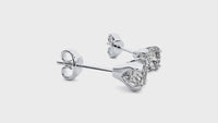 0.5 ct round studs - Martini setting
