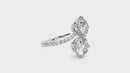 Twin Stars Ring