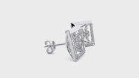 Ornate Square Studs