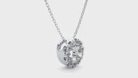 Celestial Core Pendant - 0.5ct round