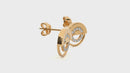 Split Circle Studs