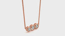 Trio Link Necklace
