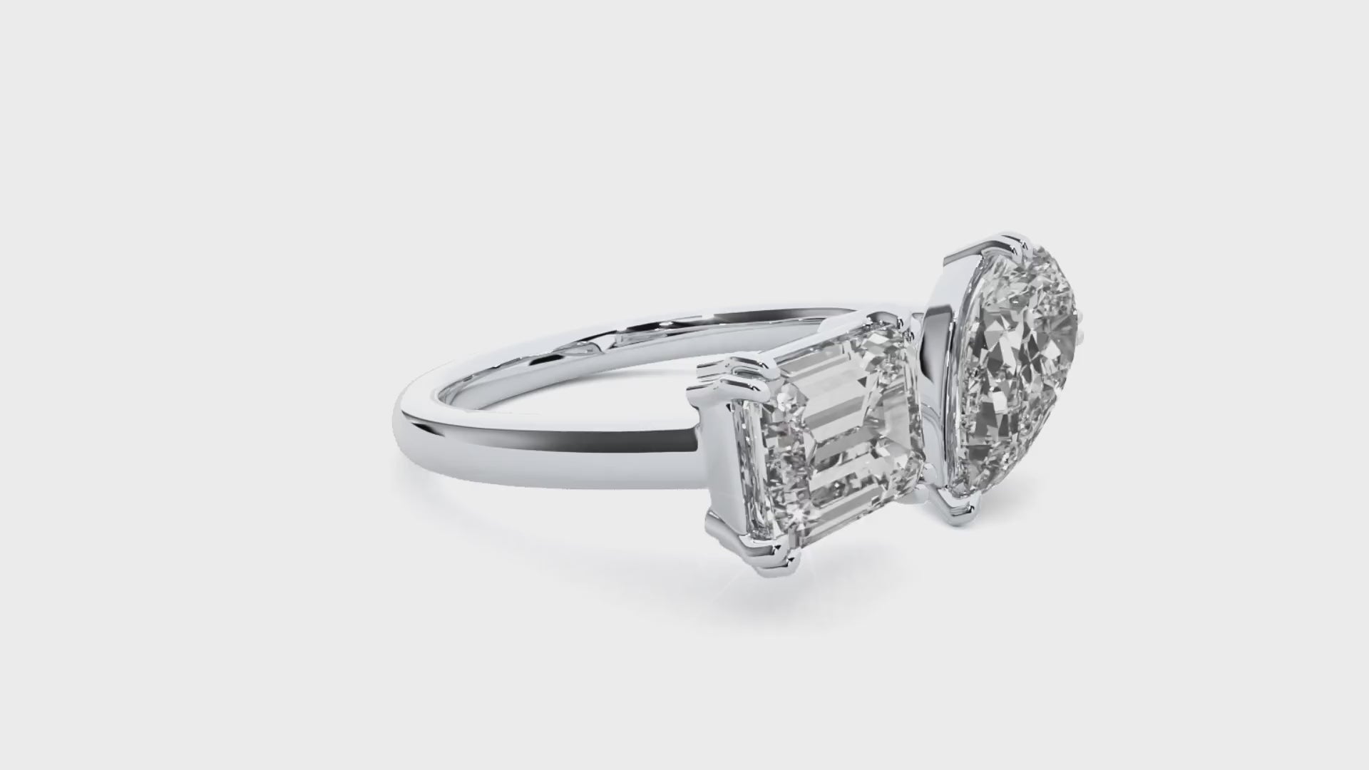 Sculpted Embrace Ring