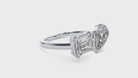 Sculpted Embrace Ring
