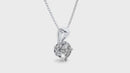 Stellar Gaze Pendant - 1 ct round
