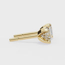 2.5 cts Round studs - 4 prong setting