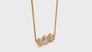 Trio Link Necklace