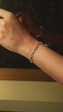 Diamond Chain Link Bracelet