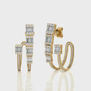 Radiant Baguette Earrings