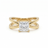Criss-Cross Ring - Princess 0.5ct