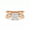 Criss-Cross Ring - Princess 0.5ct