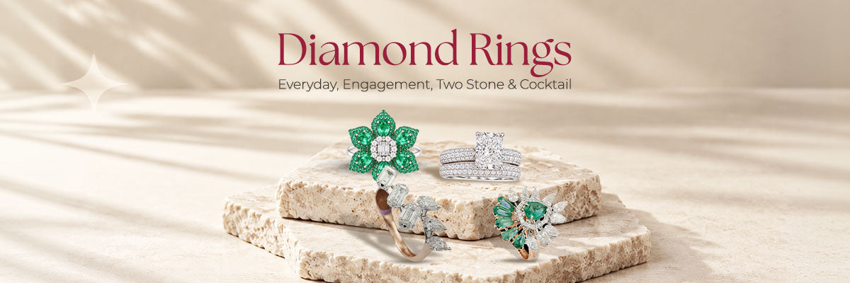 Emerald Halo Ring - 1ct Banner
